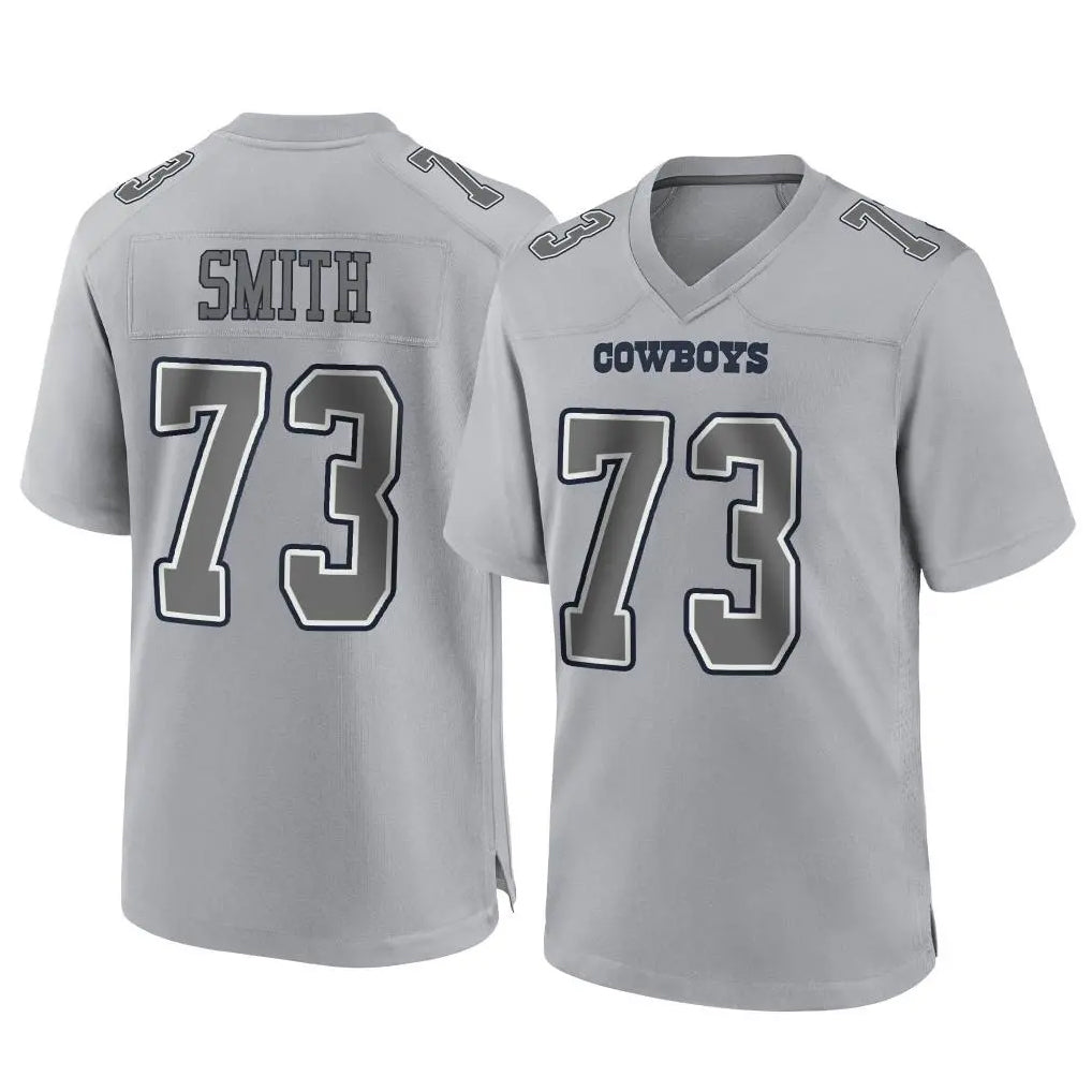 Davalo D.Cowboys #73 Tyler Smith Player Gray Atmosphere Fashion Home Game Stitched Jerseys