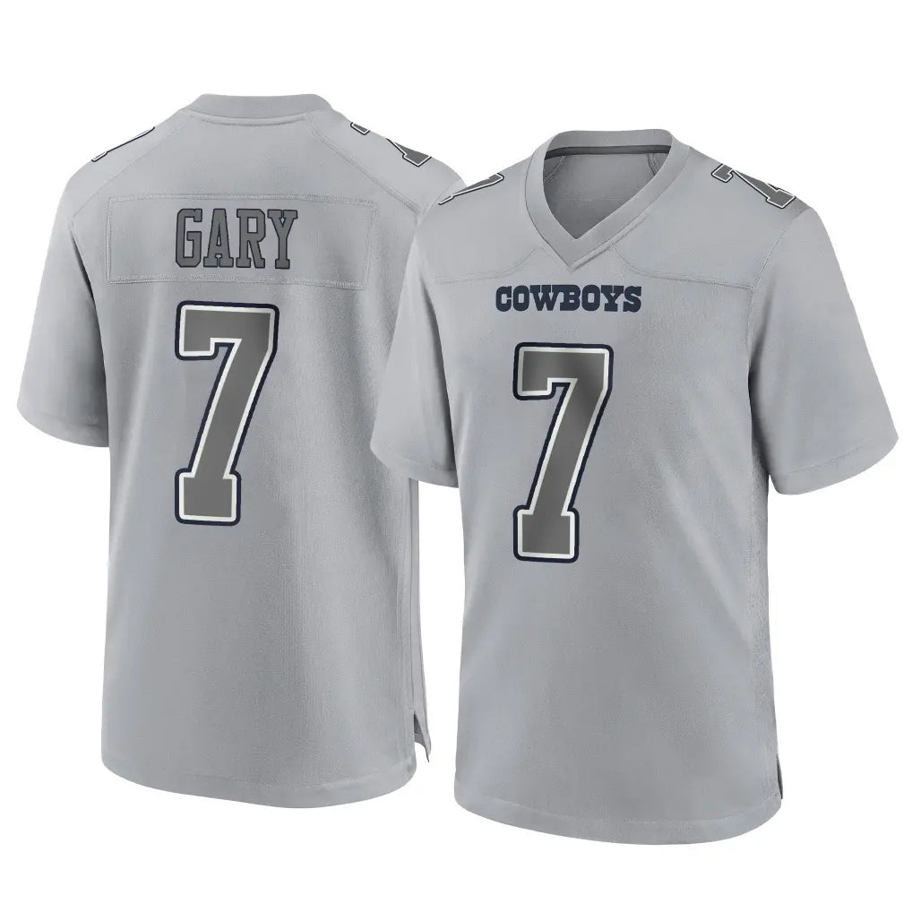 Davalo D.Cowboys #7 Rashan Gary Player Gray Atmosphere Fashion Home Game Stitched Jerseys
