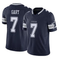 Davalo D.Cowboys #7 Rashan Gary Player Navy Limited Vapor F.U.S.E. Home Game Stitched Jerseys