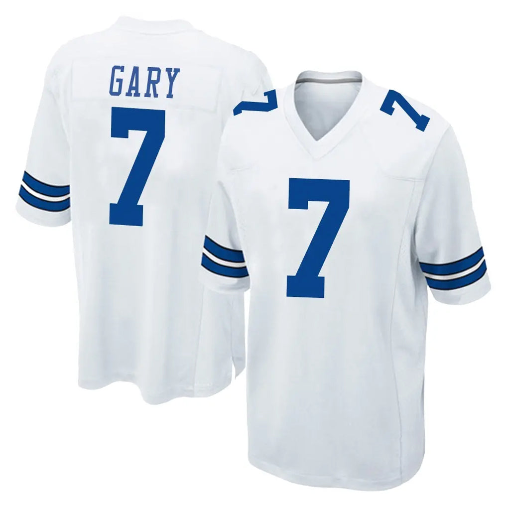 Davalo D.Cowboys #7 Rashan Gary Player White Home Game Stitched Jerseys
