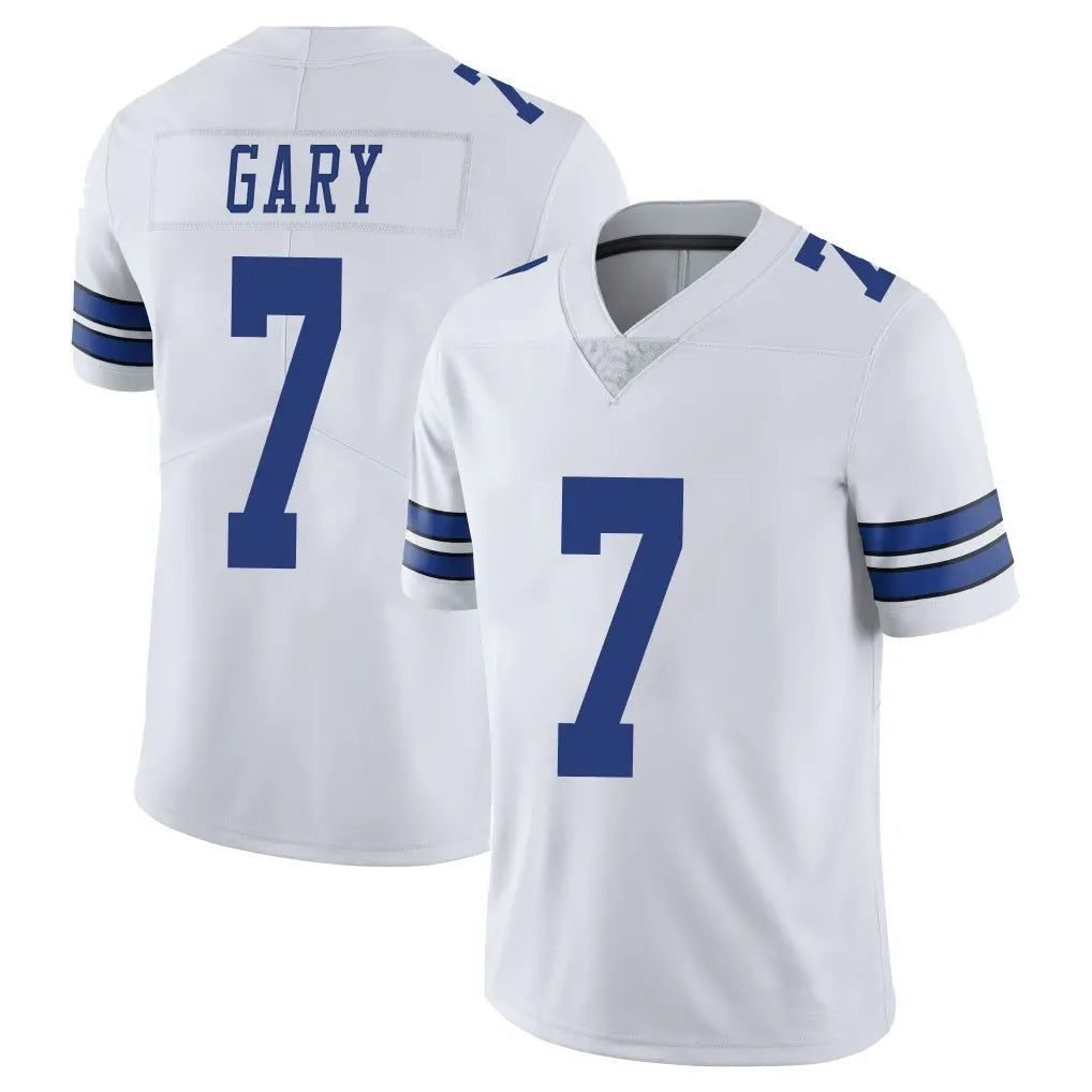 Davalo D.Cowboys #7 Rashan Gary Player White Vapor Untouchable Limited Home Game Stitched Jerseys