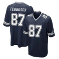 Davalo D.Cowboys #87 Jake Ferguson Player Navy Home Game Stitched Jerseys