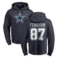 Davalo D.Cowboys #87 Jake Ferguson Player Navy Pullover Hoodies Limited Stitched Jerseys