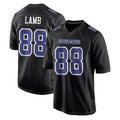 Davalo D.Cowboys #88 CeeDee Lamb Player Carbon Black Fashion Home Game Stitched Jerseys