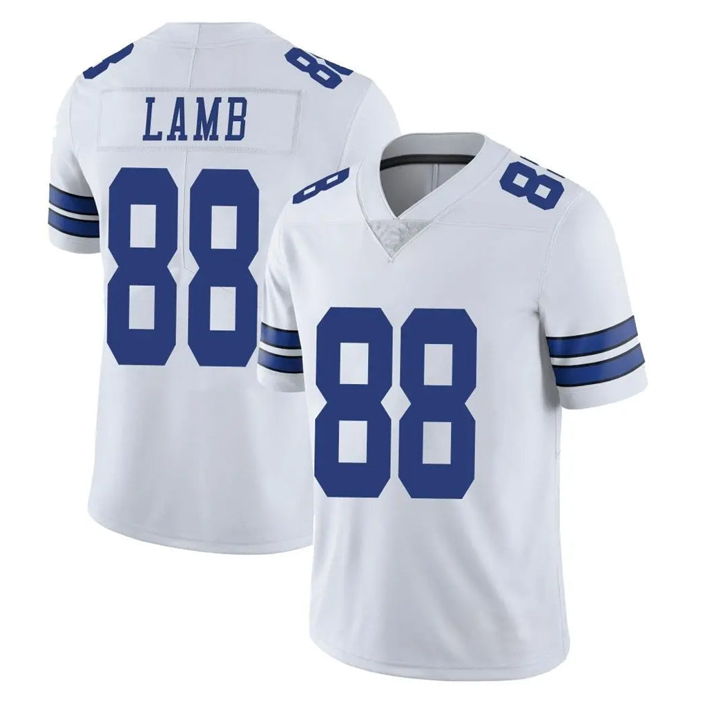 Davalo D.Cowboys #88 CeeDee Lamb Player White Vapor Untouchable Limited Home Game Stitched Jerseys