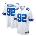 Davalo D.Cowboys #92 Quinnen Williams Player White Home Game Stitched Jerseys