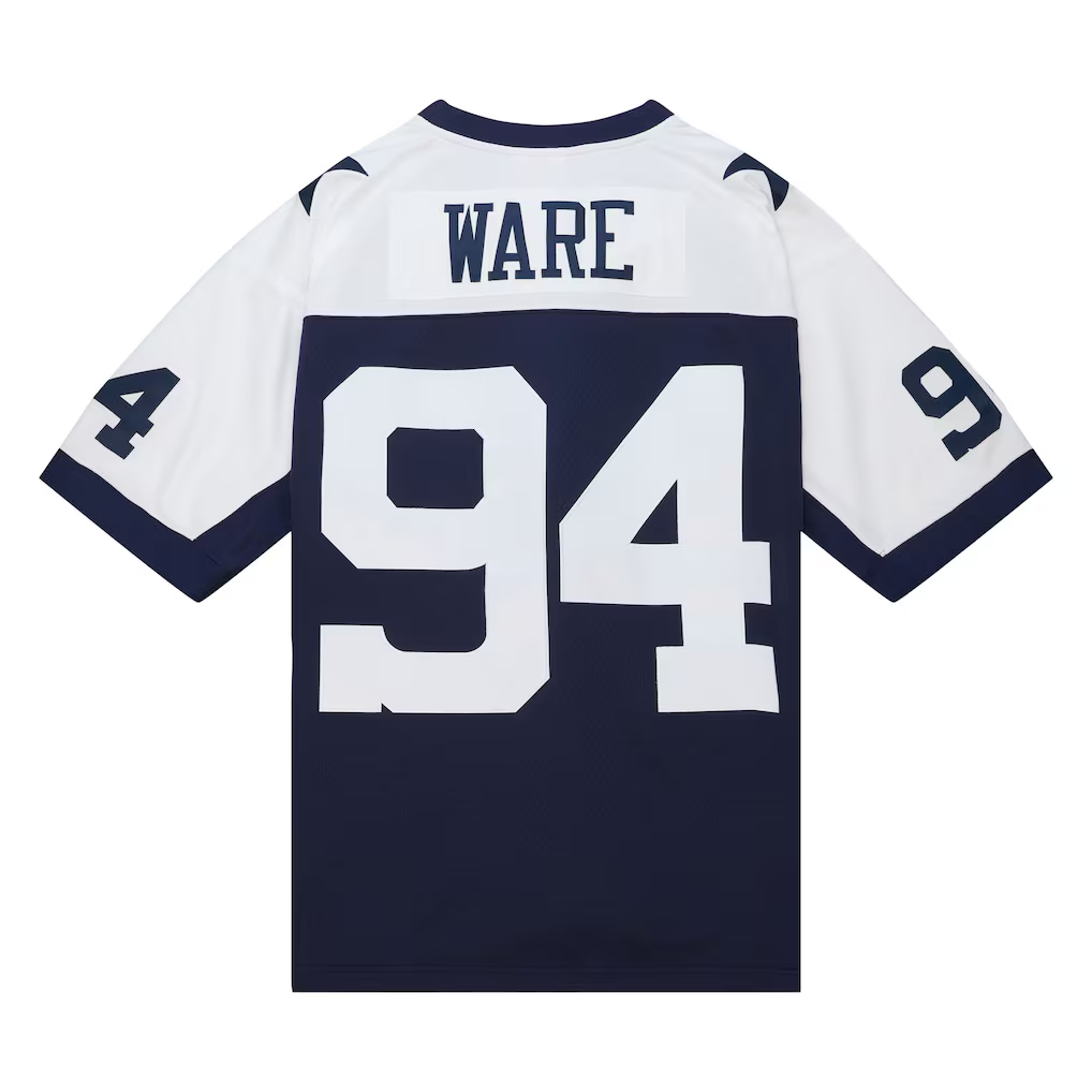 Davalo D.Cowboys #94 DeMarcus Ware Mitchell & Ness Navy 2011 Alternate Legacy Replica JerseyReplica Jersey