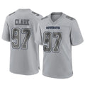 Davalo D.Cowboys #97 Kenny Clark Player Gray Atmosphere Fashion Home Game Stitched Jerseys