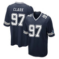 Davalo D.Cowboys #97 Kenny Clark Player Navy Home Game Stitched Jerseys