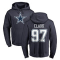 Davalo D.Cowboys #97 Kenny Clark Player Navy Pullover Hoodies Limited Stitched Jerseys