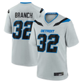 Davalo D.Lions #32 Brian Branch Silver 2026 Rivalries Collection Game Stitched Jerseys