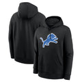 Davalo D.Lions Black Salute to Service Pullover Hoodies Limited Blank Player Stitched Jerseys