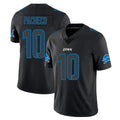 Davalo D.Lions #10 Isiah Pacheco Player Black Impact Limited Home Game Stitched Jerseys