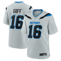 Davalo D.Lions #16 Jared Goff Silver 2026 Rivalries Collection Game Stitched Jerseys