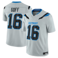 Davalo D.Lions #16 Jared Goff Silver 2026 Rivalries Collection Limited Stitched Jerseys