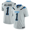 Davalo D.Lions #1 Jameson Williams Silver 2026 Rivalries Collection Limited Stitched Jerseys