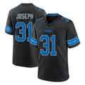 Davalo D.Lions #31 Kerby Joseph Player Black Alternate Home Game Stitched Jerseys