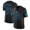 Davalo D.Lions #31 Kerby Joseph Player Black Impact Limited Home Game Stitched Jerseys