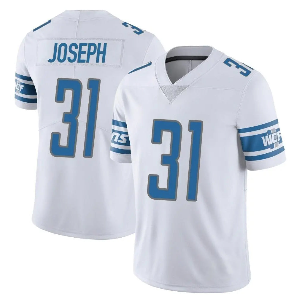 Davalo D.Lions #31 Kerby Joseph Player White Limited Vapor Untouchable Home Game Stitched Jerseys