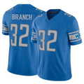 Davalo D.Lions #32 Brian Branch Player Blue Vapor F.U.S.E. Limited Home Game Stitched Jerseys