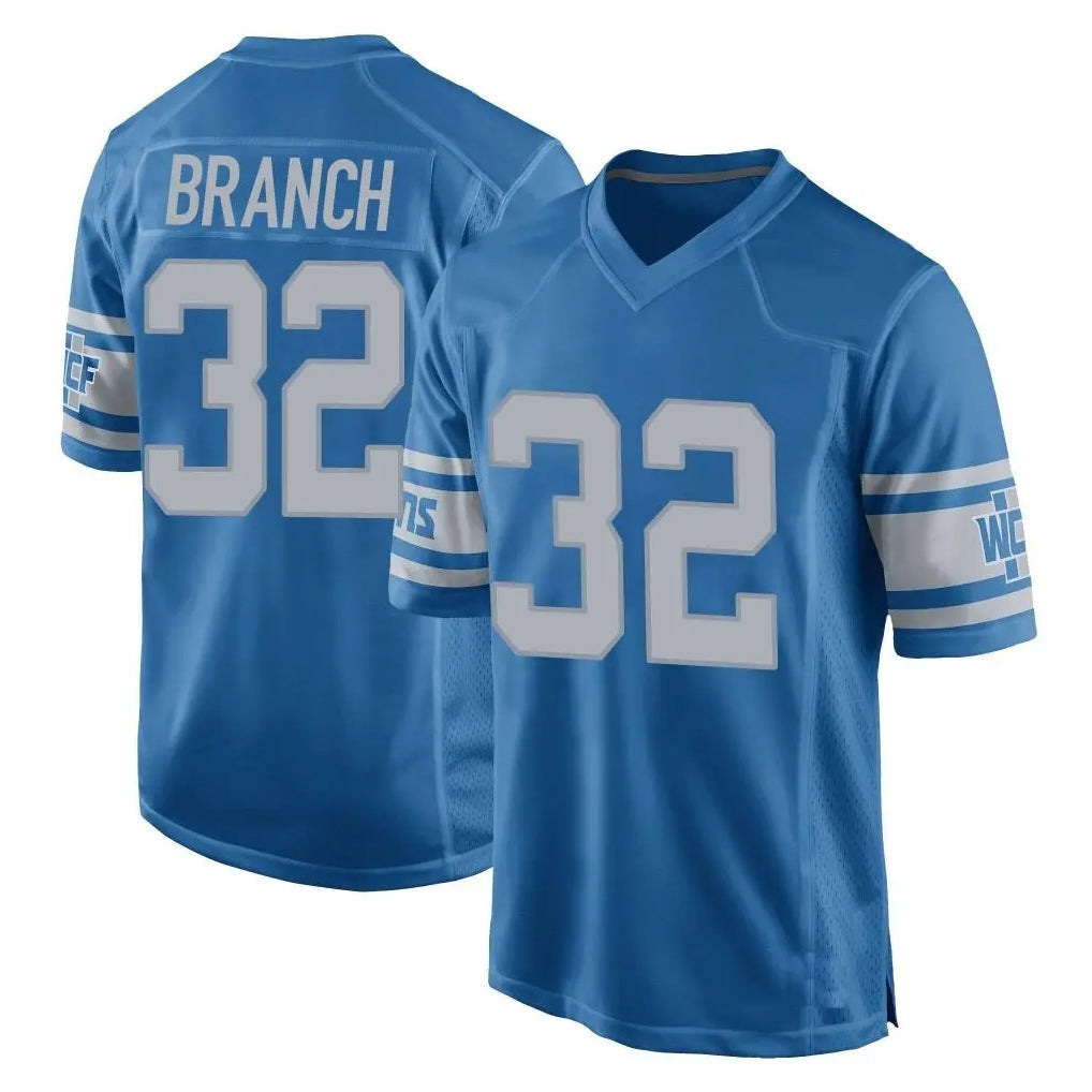 Davalo D.Lions #32 Brian Branch Player Blue Vapor Untouchable Throwback Game Stitched Jerseys