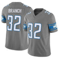 Davalo D.Lions #32 Brian Branch Player Gray Vapor F.U.S.E. Limited Home Game Stitched Jerseys