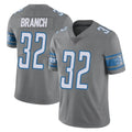 Davalo D.Lions #32 Brian Branch Player Gray Vapor Untouchable Limited Home Game Stitched Jerseys