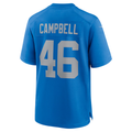 Davalo D.Lions #46 Jack Campbell Blue Game Stitched Jerseys