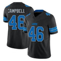 Davalo D.Lions #46 Jack Campbell Player Black Alternate Vapor F.U.S.E. Limited Home Game Stitched Jerseys