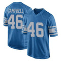 Davalo D.Lions #46 Jack Campbell Player Blue Vapor Untouchable Throwback Game Stitched Jerseys