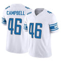 Davalo D.Lions #46 Jack Campbell Player White Vapor F.U.S.E. Limited Home Game Stitched Jerseys