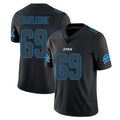 Davalo D.Lions #69 Tate Ratledge Player Black Impact Limited Home Game Stitched Jerseys