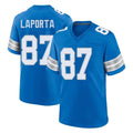 Davalo D.Lions #87 Sam LaPorta Player Blue Alternate Home Game Stitched Jerseys
