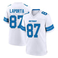 Davalo D.Lions #87 Sam LaPorta Player White Alternate Home Game Stitched Jerseys
