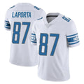 Davalo D.Lions #87 Sam LaPorta Player White Limited Vapor Untouchable Home Game Stitched Jerseys