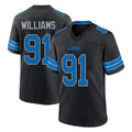 Davalo D.Lions #91 Tyleik Williams Player Black Alternate Home Game Stitched Jerseys
