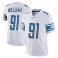 Davalo D.Lions #91 Tyleik Williams Player White Limited Vapor Untouchable Home Game Stitched Jerseys