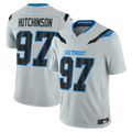 Davalo D.Lions #97 Aidan Hutchinson Silver 2026 Rivalries Collection Limited Stitched Jerseys