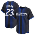 Davalo D.Tigers #23 Kirk Gibson Player Navy City Connect Home Limited Stitched Jerseys