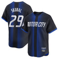 Davalo D.Tigers #29 Tarik Skubal Player Navy City Connect Home Limited Stitched Jerseys