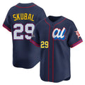 Davalo D.Tigers #29 Tarik Skubal Player Navy Limited American League All-Star Edition Stitched Jerseys