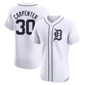 Davalo D.Tigers #30 Kerry Carpenter Player White Limited Elite Home Stitched Jerseys
