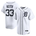 Davalo D.Tigers #33 Colt Keith Player White Home Limited Stitched Jerseys