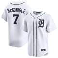 Davalo D.Tigers #7 Kevin McGonigle Player White Home Limited Stitched Jerseys