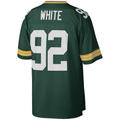 Davalo GB.Packers 2010 #92 Reggie White Mitchell & Ness Green Big & Tall 1996 Retired Player Replica Stitched Puhic Jersey