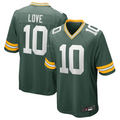 Davalo GB.Packers #10 Jordan Love Player Green Game Stitched Jerseys