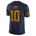 Davalo GB.Packers #10 Jordan Love Player Navy Classic Vapor F.U.S.E. Limited Stitched Jerseys