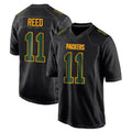 Davalo GB.Packers #11 Jayden Reed Player Black Fashion Home Game Stitched Jerseys