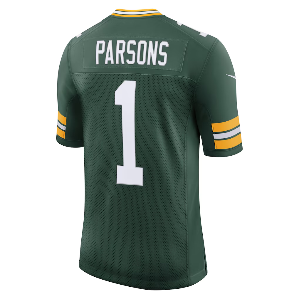 Davalo GB.Packers #1 Micah Parsons Green Vapor Untouchable Stitched Limited Jerseys