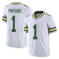Davalo GB.Packers #1 Micah Parsons Player White Vapor Untouchable Limited Home Game Stitched Jerseys